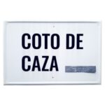 Tablilla Coto De Caza (Castilla y León) 50×33 - Imagen 2