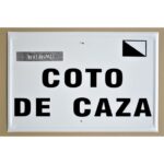 Tablilla Coto de Caza (C. Valenciana) 50×33 - Imagen 2