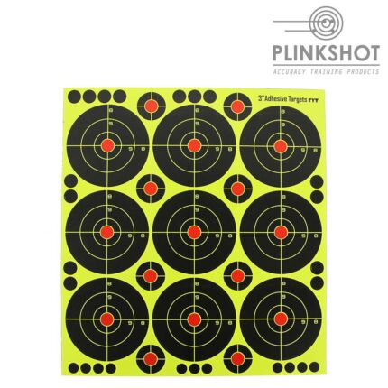 Dianas reactivas adhesiva -7,6cm 25 hojas