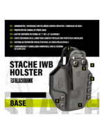 Funda BLACKHAWK! Stache IWB Walther PDP - Imagen 2
