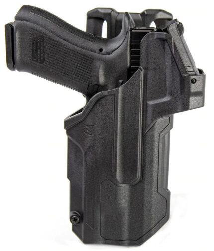 Funda de servicio BLACKHAWK! T-SERIES de Nivel 2 - GLOCK17 con linterna TLR 8 / RDS