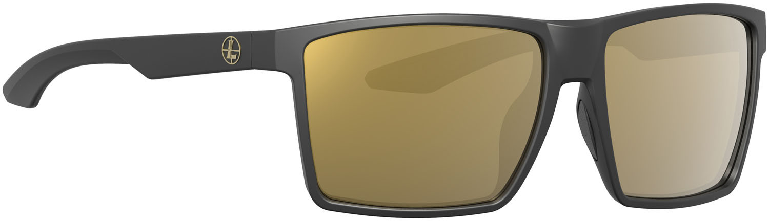 gafas-leupold-desoto-montura-negra-mate-lente-espejo-bronce Gafas LEUPOLD DESOTO - montura negra mate / lente espejo bronce - Imagen 1