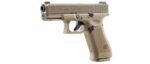 Pistola Glock G19X Coyote Blowback Co2