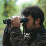 Prismáticos Visión Nocturna/Térmica  Multiespectro con telémetro + IR 940nm HABROK 4K HE25LN HIKMICRO - Imagen 5