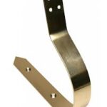 Pletina craneo Muflón dorada con embellecedores