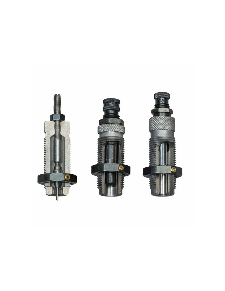 Juego de 3 Dies de carburo RCBS 38 Special / 357 Magnum / 357 Maximum - Grupo B (engaste enrollado) - Imagen 3