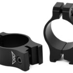 Juego de Anillas WARNE VAPOR 1" carril 11mm. [Fijas] - Bajas
