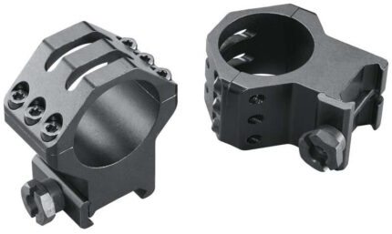 Juego de Anillas WEAVER Táctica Skeleton 6 tornillos 30mm. [Fijas] Extra Altas