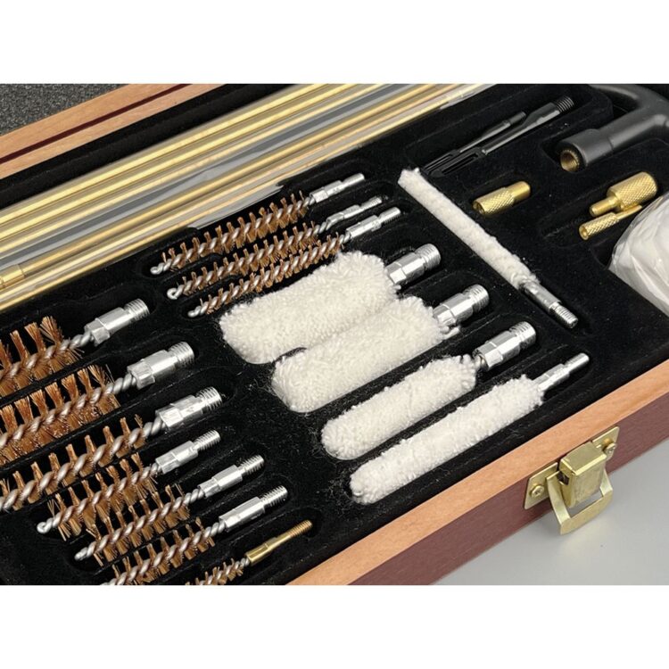 Kit Limpieza Todos Los Calibres Maleta Madera - Imagen 2