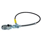 Latiguillo Mde 50cm. Din Macho - 1/8 Bsp Hembra.