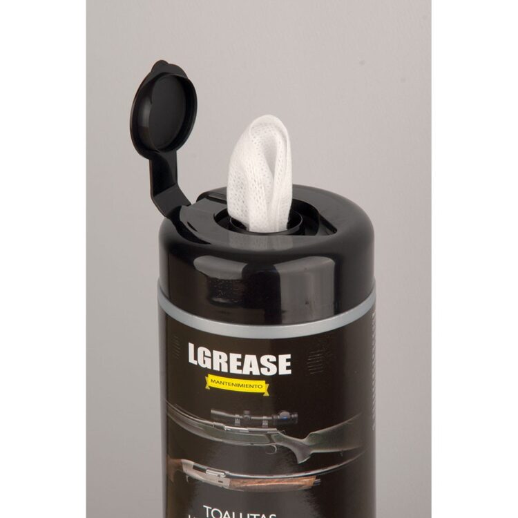 LGREASE EO. Toallitas limpiadoras + toalla microfibra ARMEFIBRE - Imagen 2