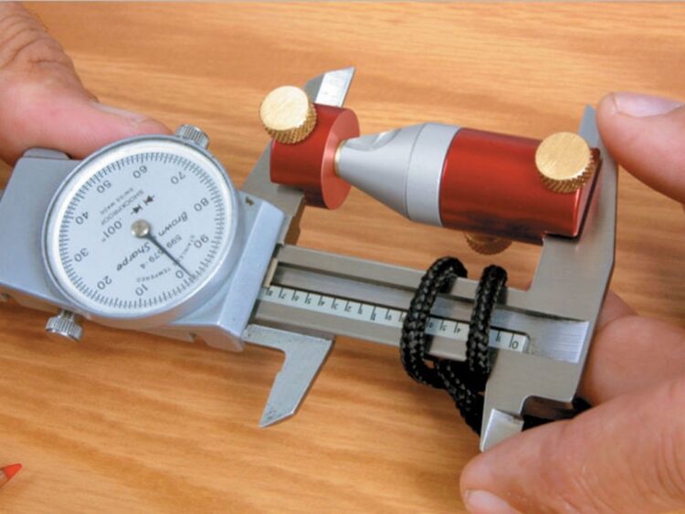 Medidor De Grosor De Pestaña Hornady LNL Rimfire Thickness Gauge - Imagen 2