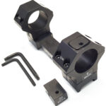 Montura APEL Táctica Black-line 20 MOA para Picatinny - 30mm. altas BH23