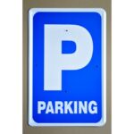 Tablilla P Parking (España) 50×33
