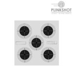 Paquete 100 dianas precisión 14x14cm