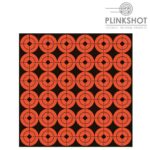 Hoja 36 dianas adhesivas 2.5cm  10 hojas