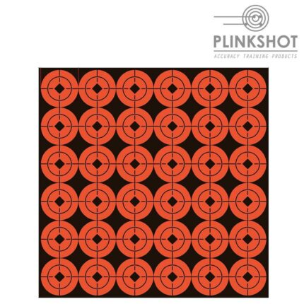 Hoja 36 dianas adhesivas 2.5cm  10 hojas