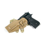 Plataforma BLACKHAWK! S.T.R.I.K.E. CQC con funda SERPA (zurdo) para Beretta 92/96