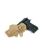 Plataforma BLACKHAWK! S.T.R.I.K.E. CQC con funda SERPA (zurdo) para Beretta 92/96