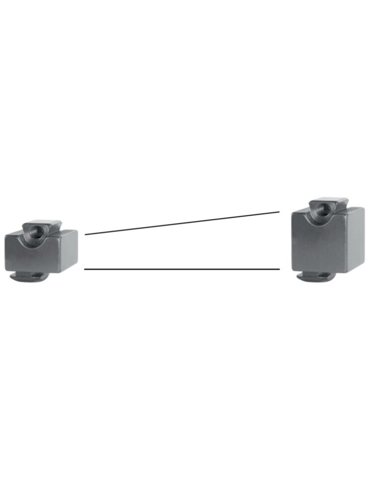 Pletina trasera pivotante APEL Blue-line - 5mm. - Imagen 2