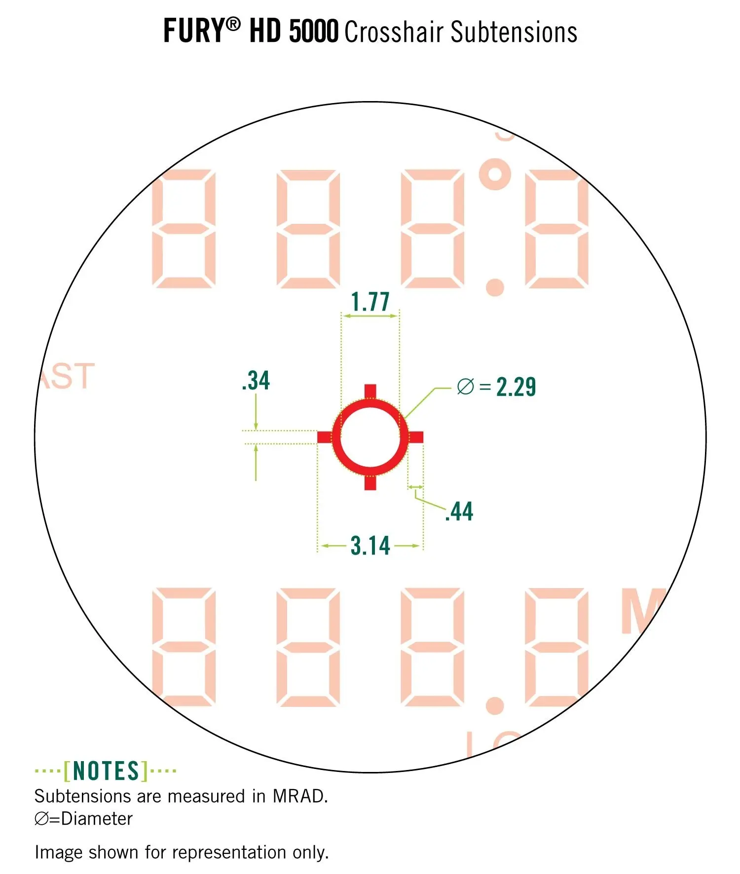 Prismáticos Con Telémetro Vortex Fury HD 5000 AB 10x42 - Imagen 5