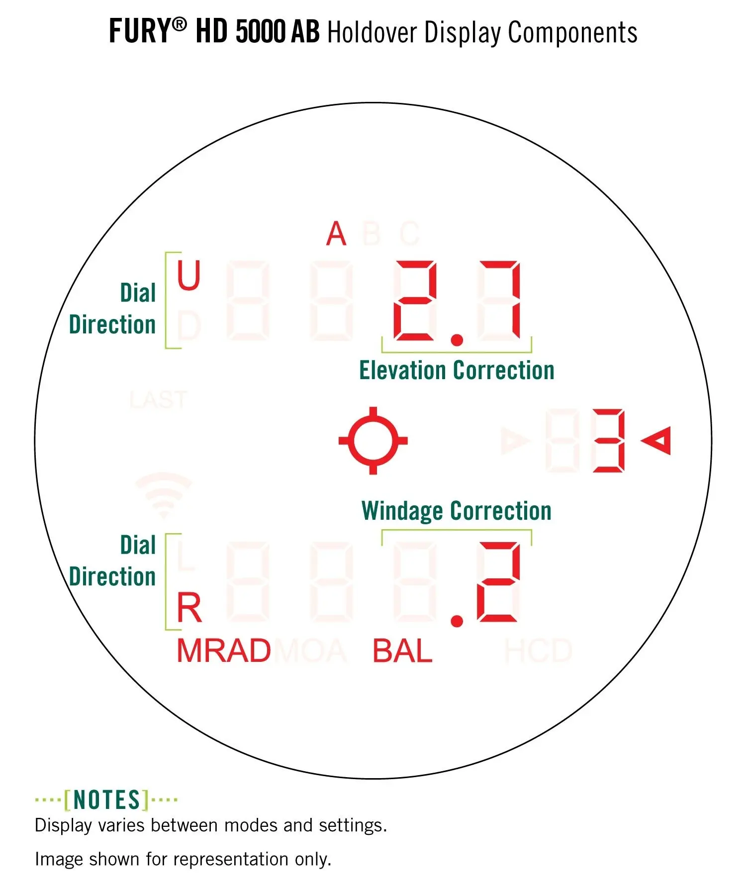 Prismáticos Con Telémetro Vortex Fury HD 5000 AB 10x42 - Imagen 4