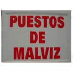 Tablilla Puestos de Malviz (Navarra) 30×20