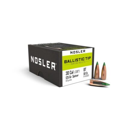 Puntas Cal. 30-125-Spitzer Nosler Ballistic Tip