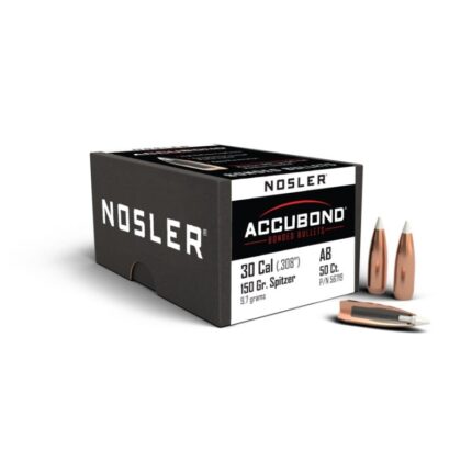 Puntas Cal. 30-150. Spitzer Nosler Accubond 50un