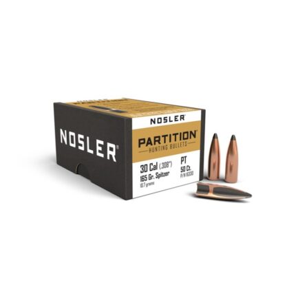 Puntas Cal. 30-165-Spitzer Nosler Partition 50un