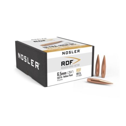 Puntas Cal. 6.5-140gr RDF HPBT 100 un. Nosler