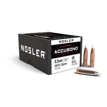 Puntas Cal. 6.5-140gr Spitzer Nosler Accubond 50un