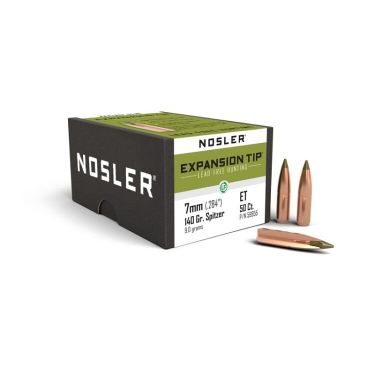 Puntas Cal. 7mm-140 E-TIP Nosler 50un - Imagen 3