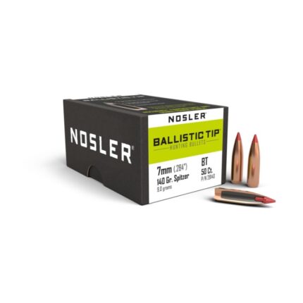 Puntas Cal. 7mm-140 Spitzer Nosler Ballistic Tip