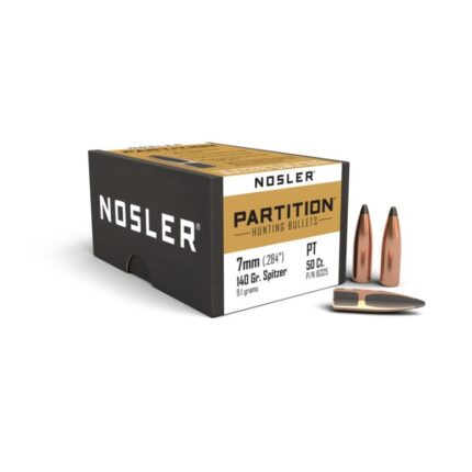 Puntas Cal. 7mm-140-Spitzer Nosler Partition 50 u