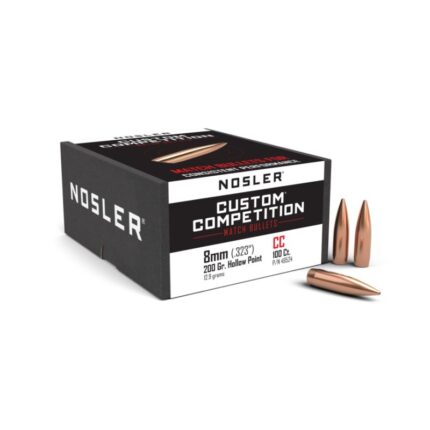 Puntas Cal. 8mm-200 HPBT Nosler Custom Competition