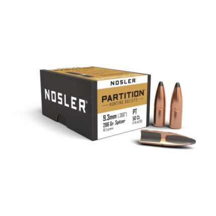 Puntas Cal. 9.3mm-286-Spitzer Nosler Partition 50