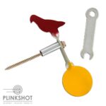 Punzón doble diana rotativa ave-círculo