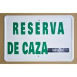 Reserva de Caza verde 50×33 - Imagen 2