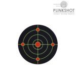 Rollo 100 dianas reactivas adhesiva 12cm