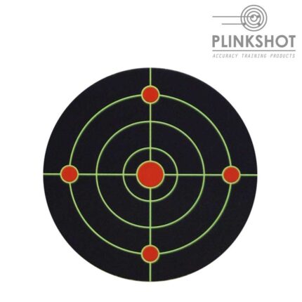 Rollo 100 dianas reactivas adhesiva 18cm