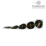 Rollo 100 dianas reactivas adhesiva 18cm - Imagen 2