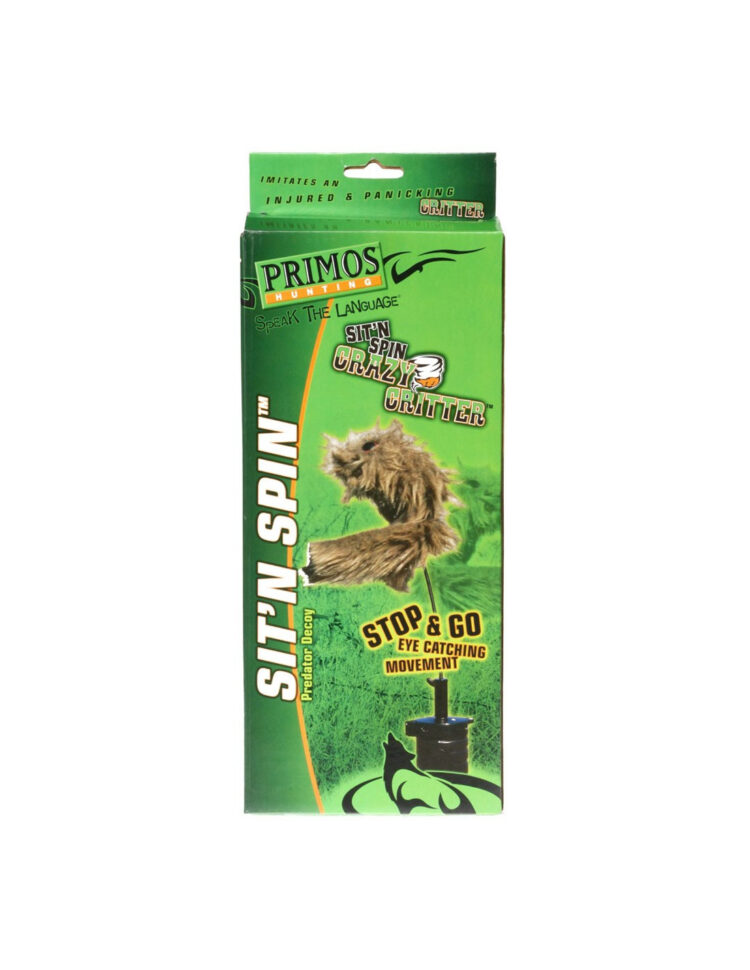 Reclamo Zorro Con Motor PRIMOS Sit And Spin - Imagen 2