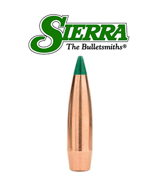 Puntas Sierra Tipped MatchKing calibre .264 (6.5mm) - 107 grains