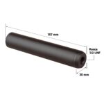 Silenciador universal con rosca 1/2 UNF - Imagen 2