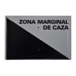 Tablilla Zona Marginal de Caza (C. Valenciana) 30×20