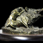 Escultura De Jabalí