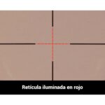 Visor Arcea 6-24x40 - 25,4mm-MIL DOT Reti. Crist.Ilum. Front Focus - Imagen 8