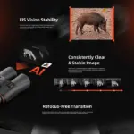 Binocular térmico multi-espectral ThermTec Ventus con telémetro - Imagen 6